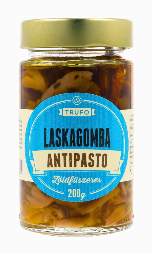 Antipasto Ciuperci Oyster - cu verdețuri - 200g-Prandium PREMIUM FOODS